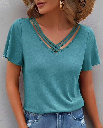 Sahil - Blouse Chic avec Volants