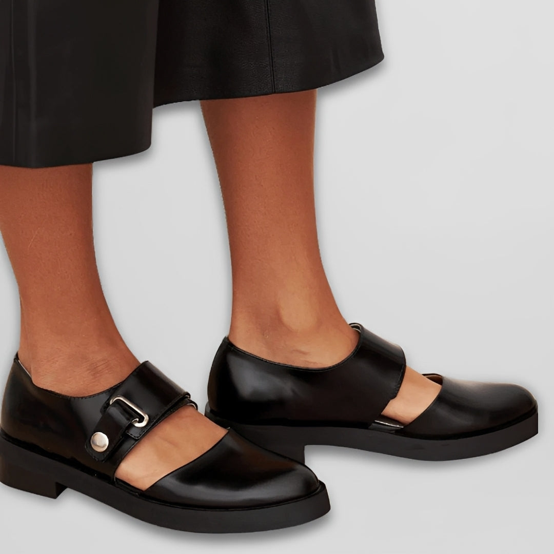 Mya - Chaussures Décontractées à Brides et Petit Talon