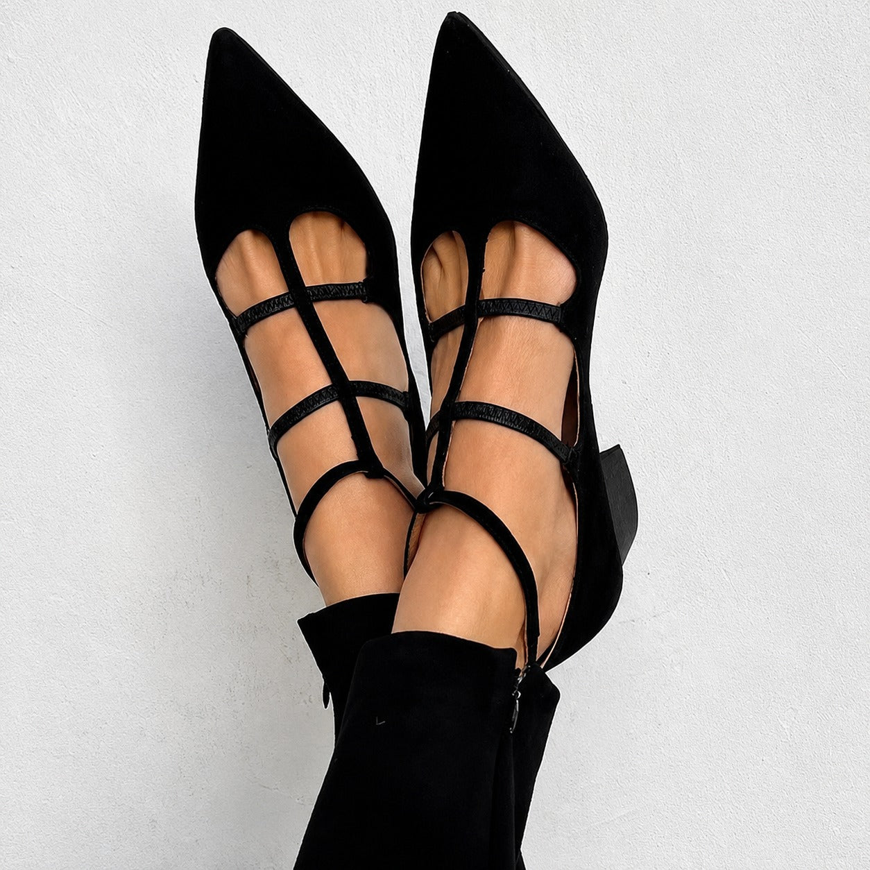 Moore - Talons Stylés avec Fermeture
