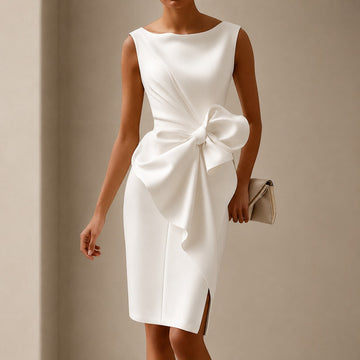 Esmee - Robe Courte Élégante avec Boucle