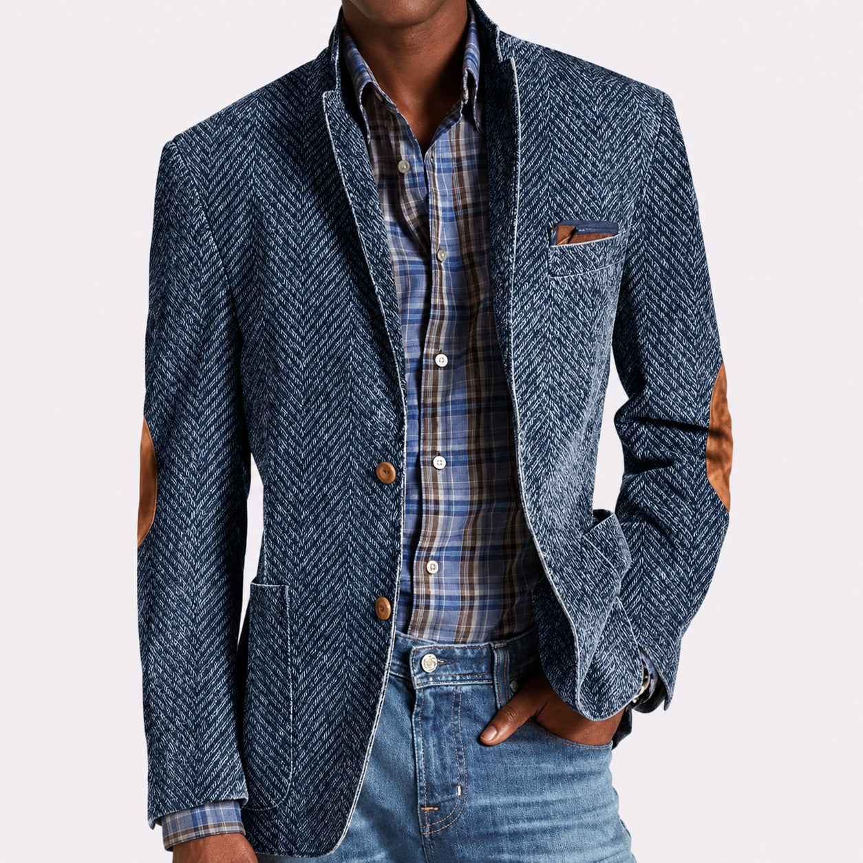 Marco - Blazer vintage à un bouton