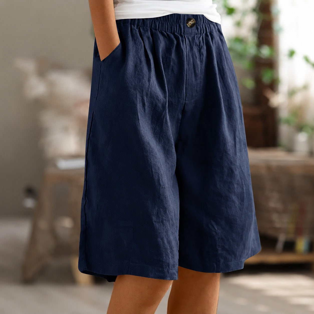 Eileen - Short Ample et Décontracté