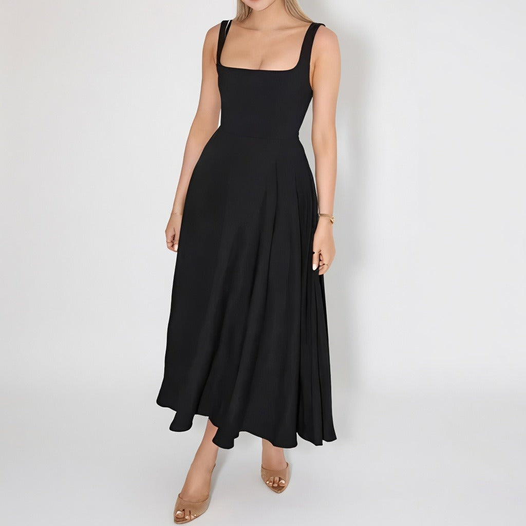 Blair - Robe Midi Élégante et Sobre