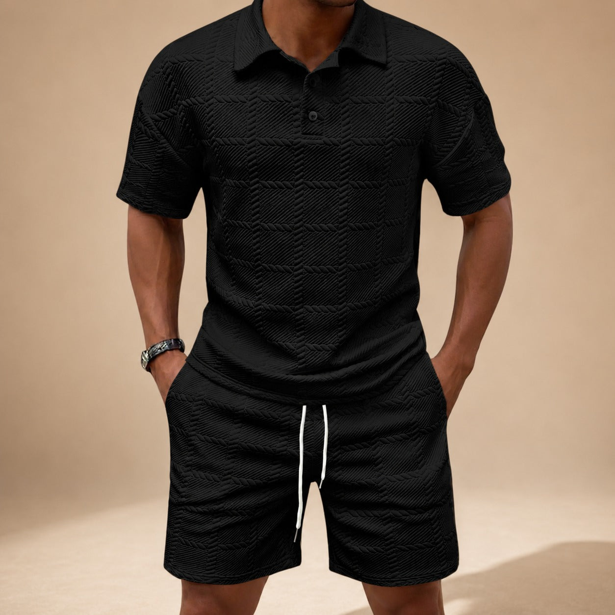 Anthony - Ensemble Chic avec Effet Texturé