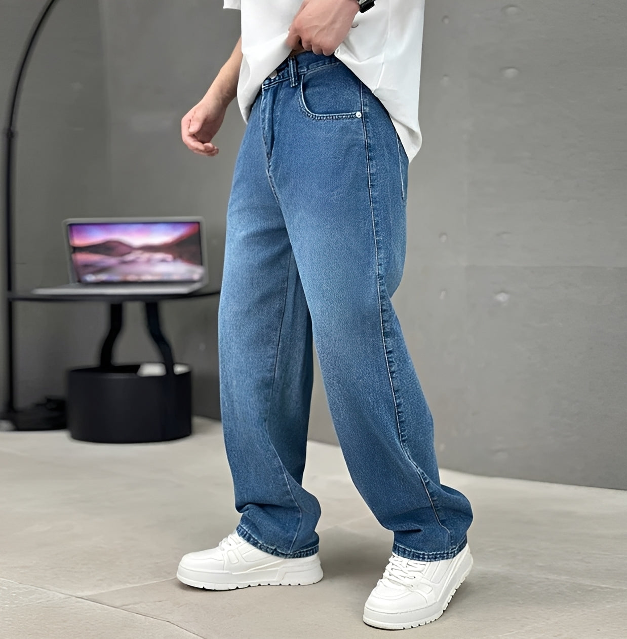 Garza - Jeans Relax Coupe Droite