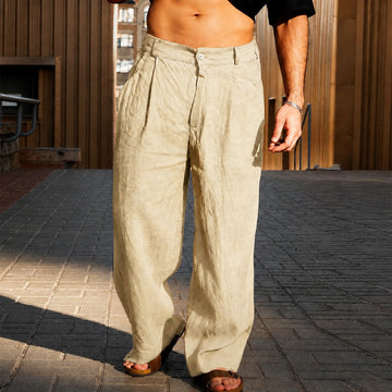 Brandon - Pantalon large et léger