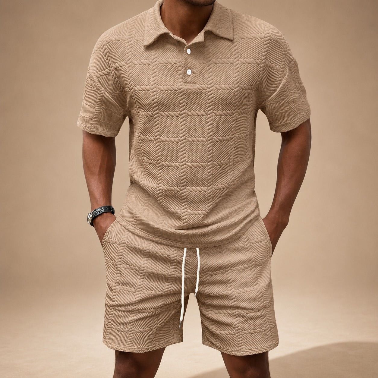 Anthony - Ensemble Chic avec Effet Texturé