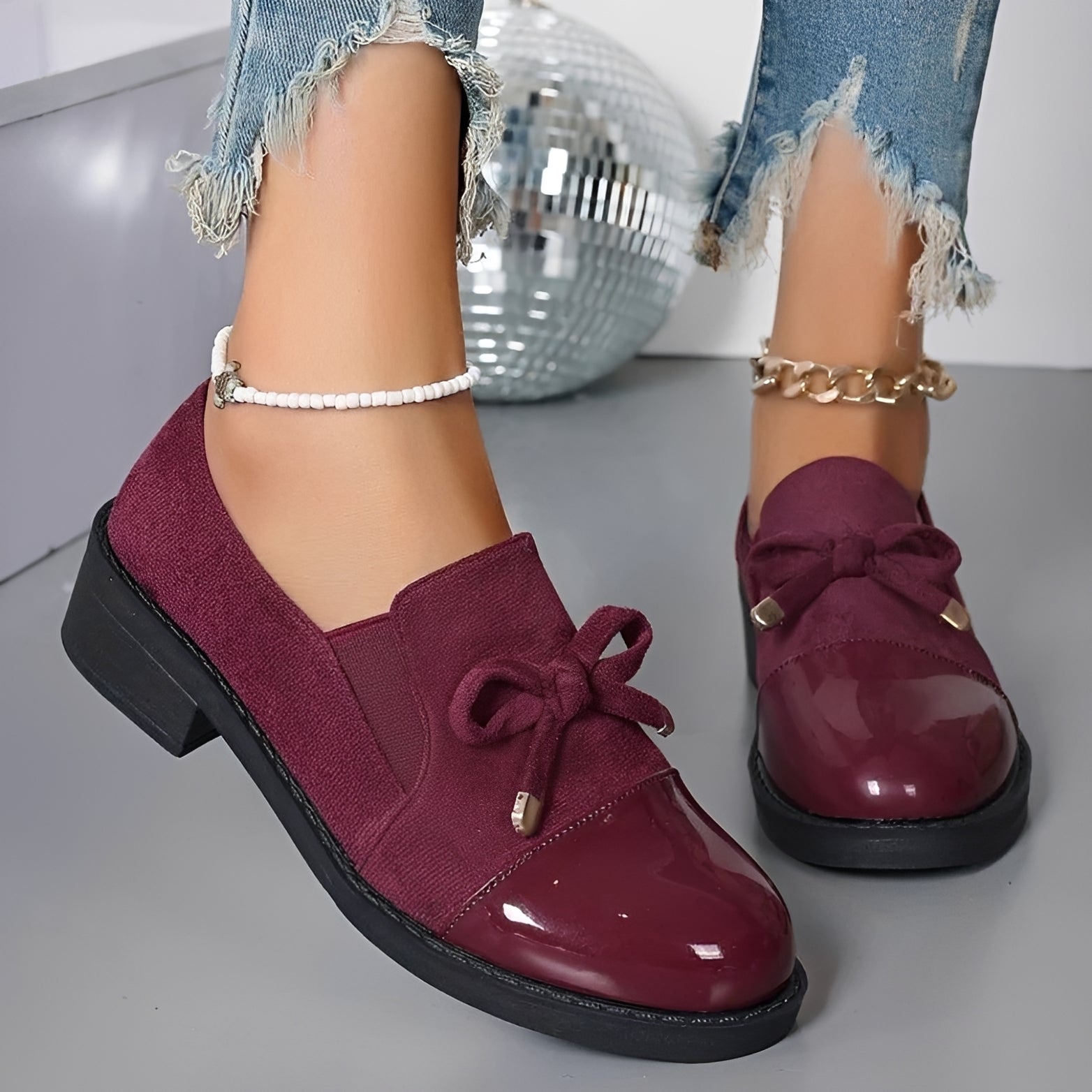Janet - Mocassins élégants avec semelle épaisse