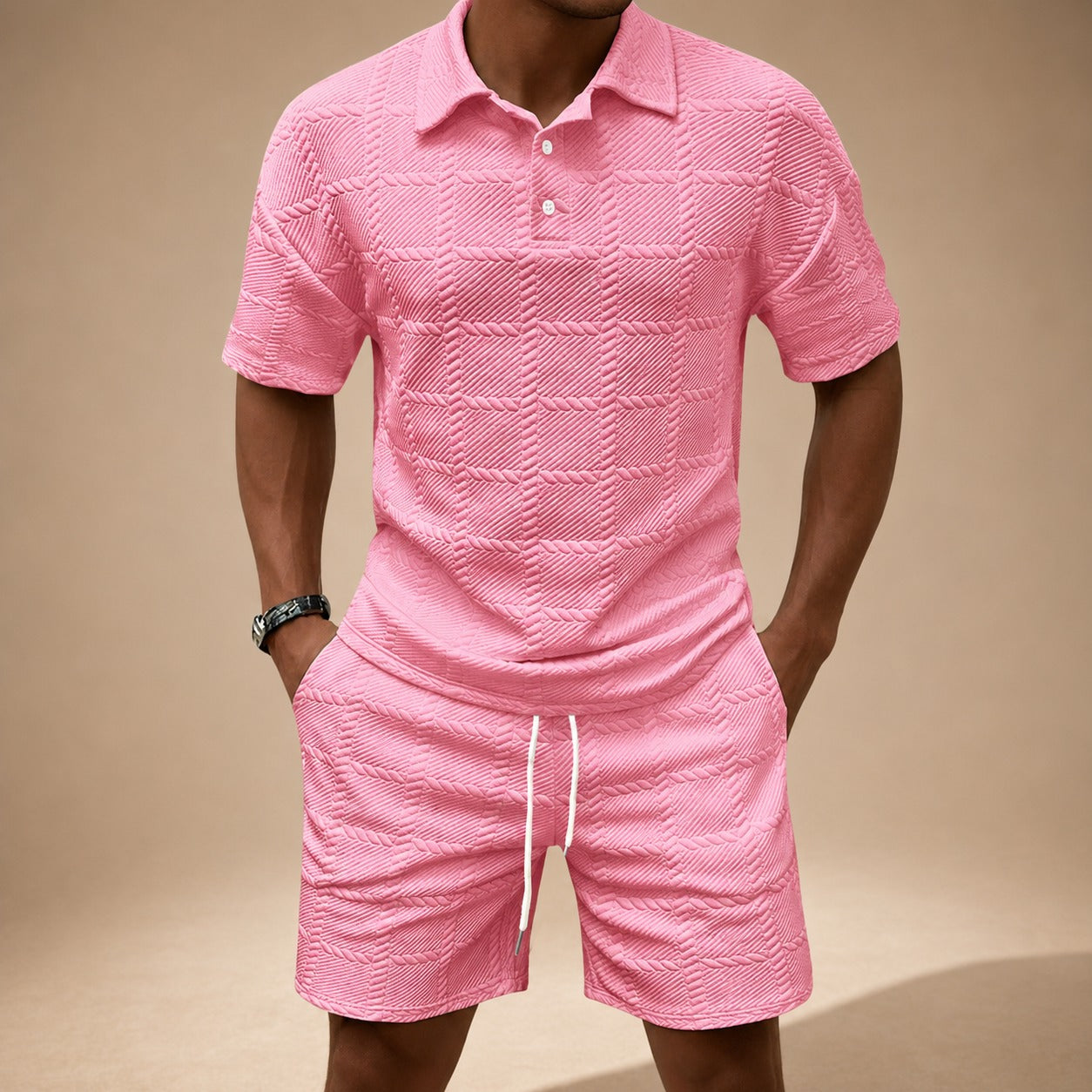 Anthony - Ensemble Chic avec Effet Texturé