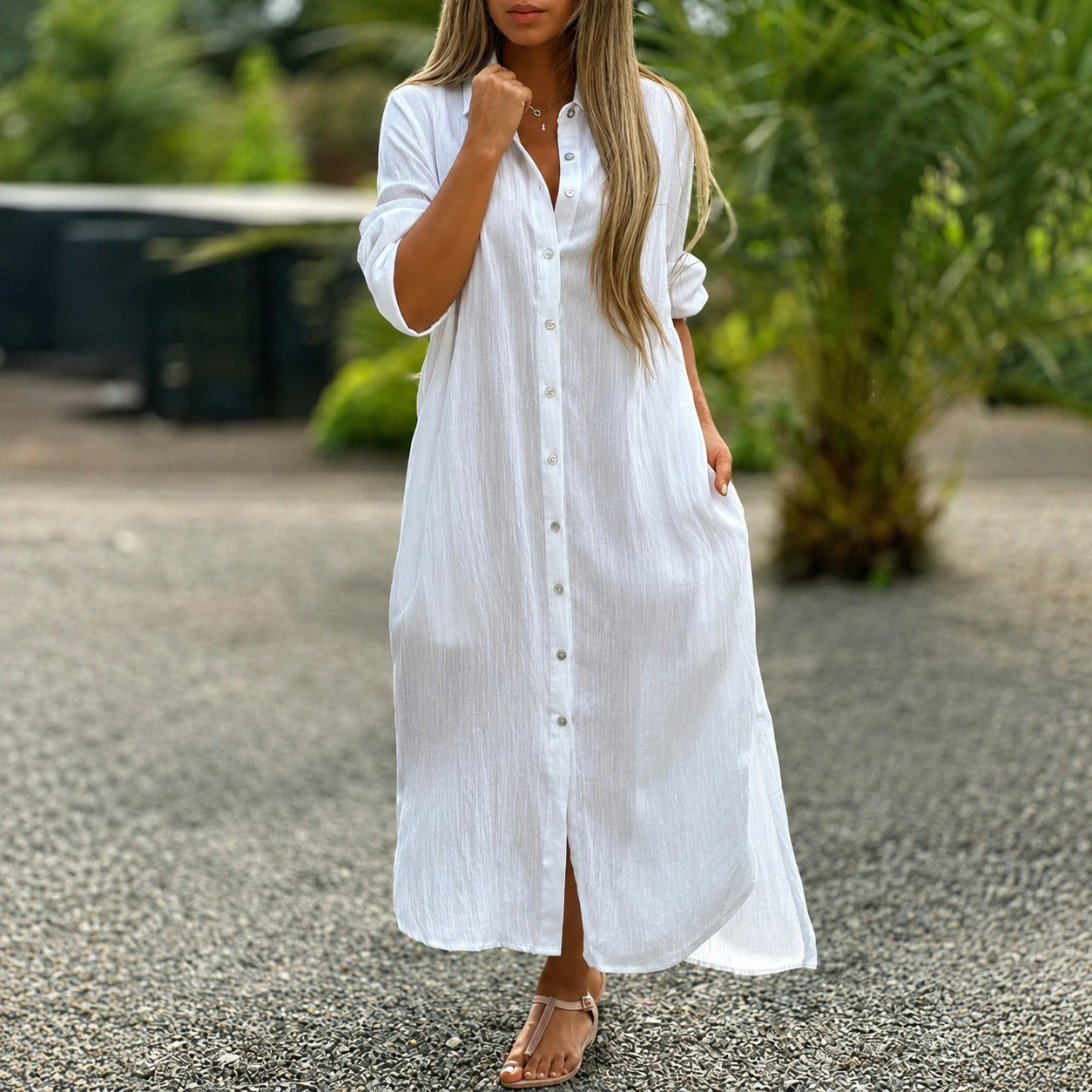 Sharon - Robe large et relax