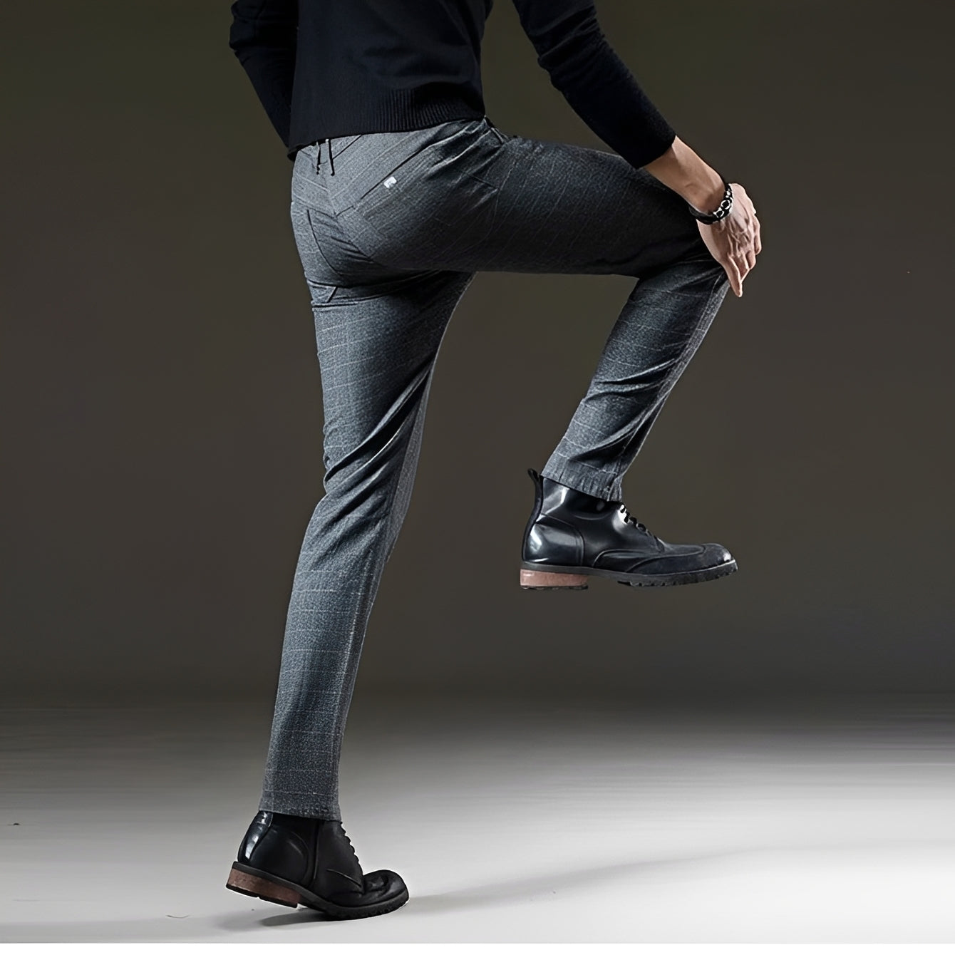 Kristian - Pantalon Raffiné à Carreaux