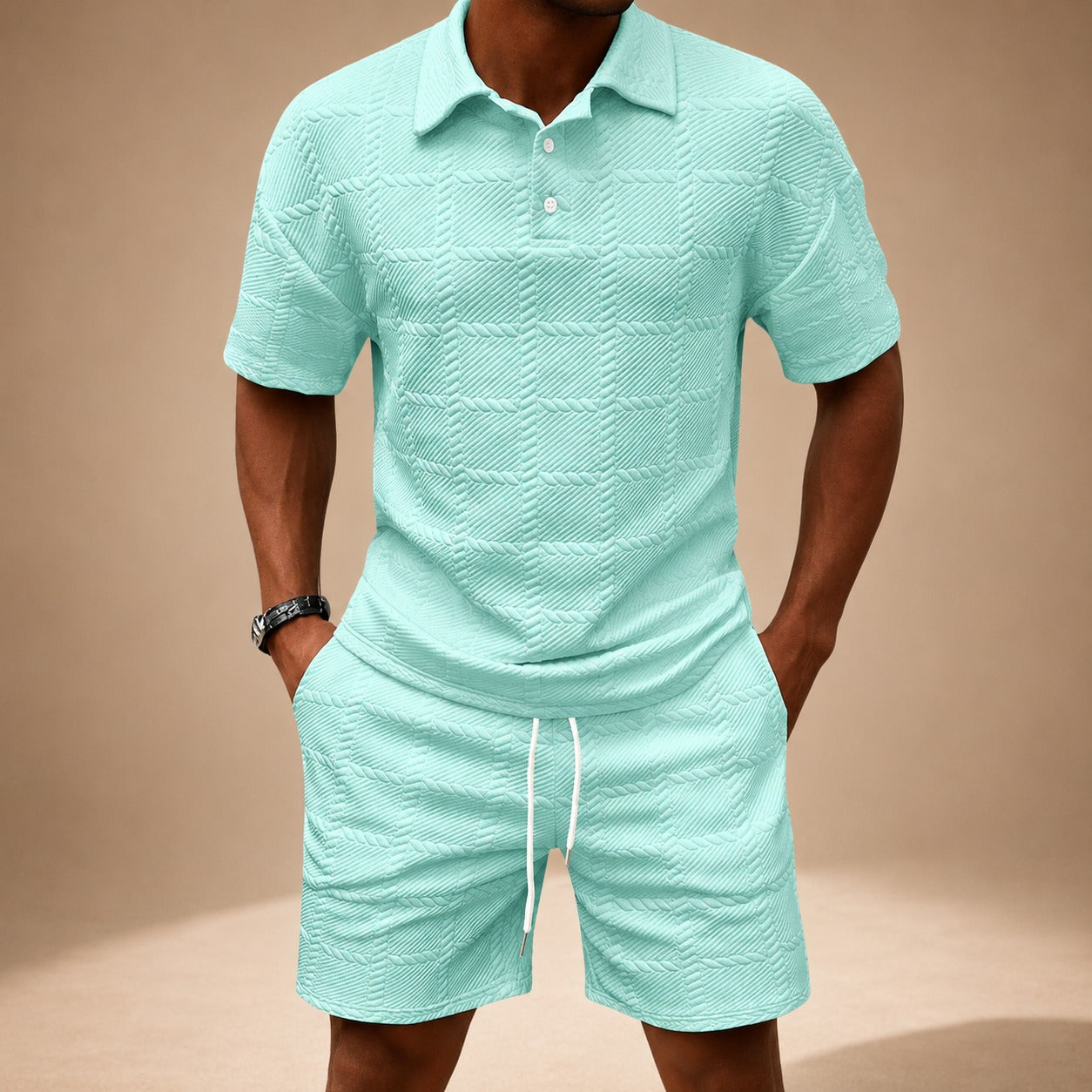 Anthony - Ensemble Chic avec Effet Texturé