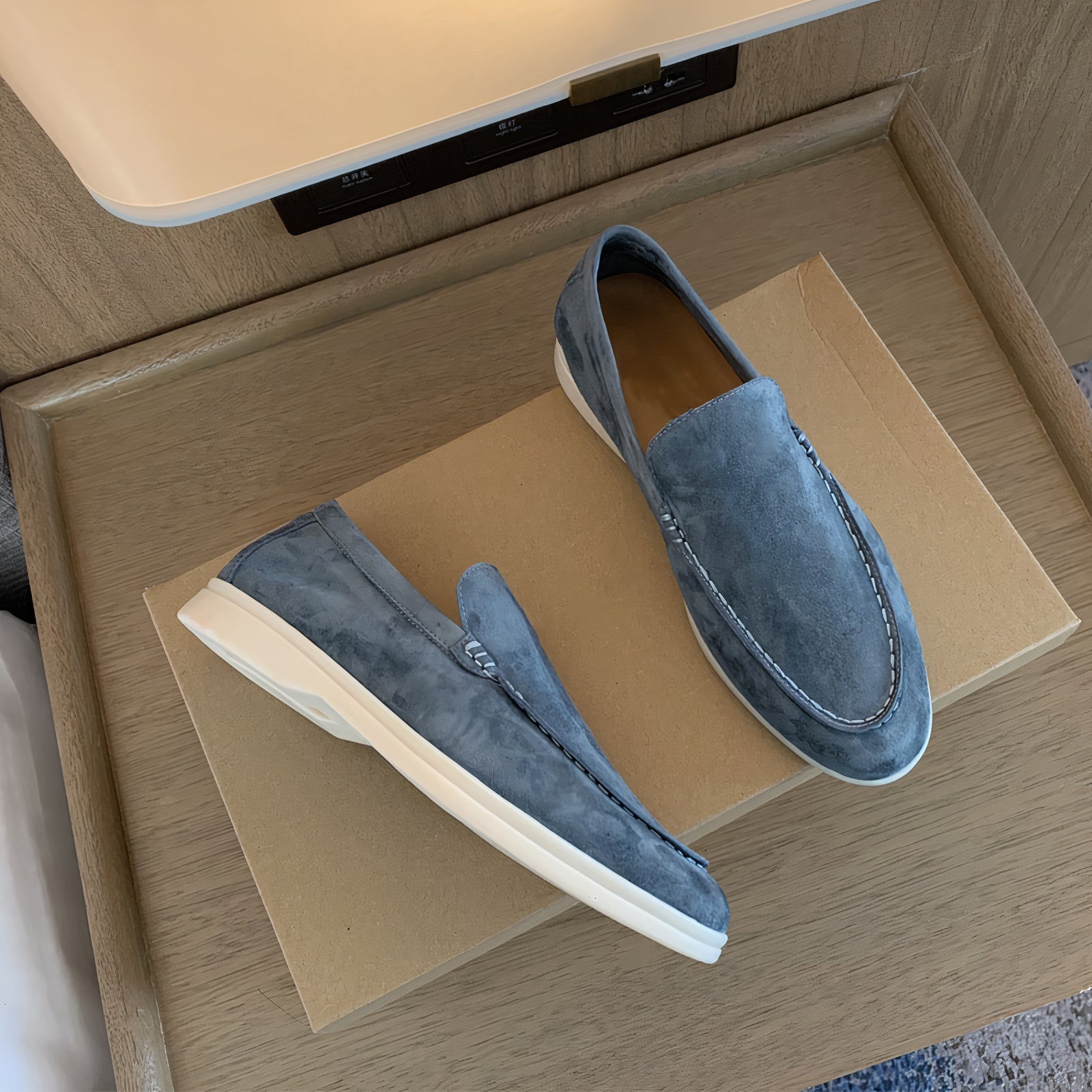 Hugo - Mocassini da uomo in pelle di qualità premium