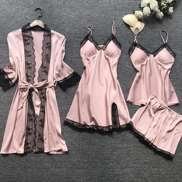 Luna - Ensemble de Pyjama avec Dentelle