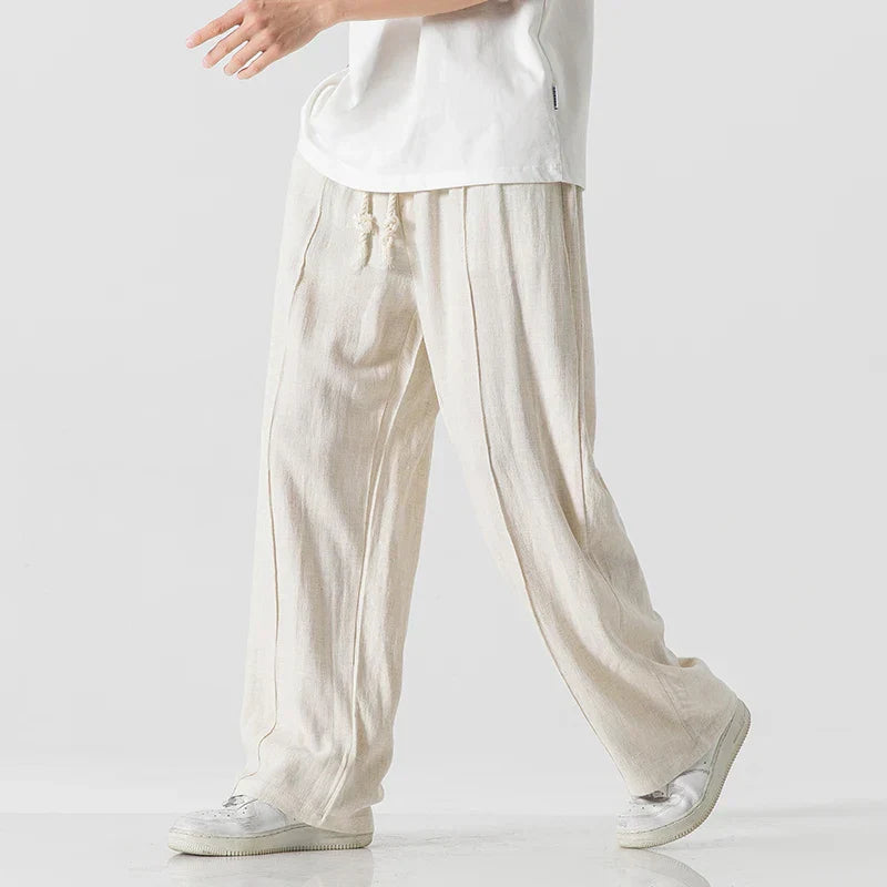 Ezra - Pantalon avec taille élastique