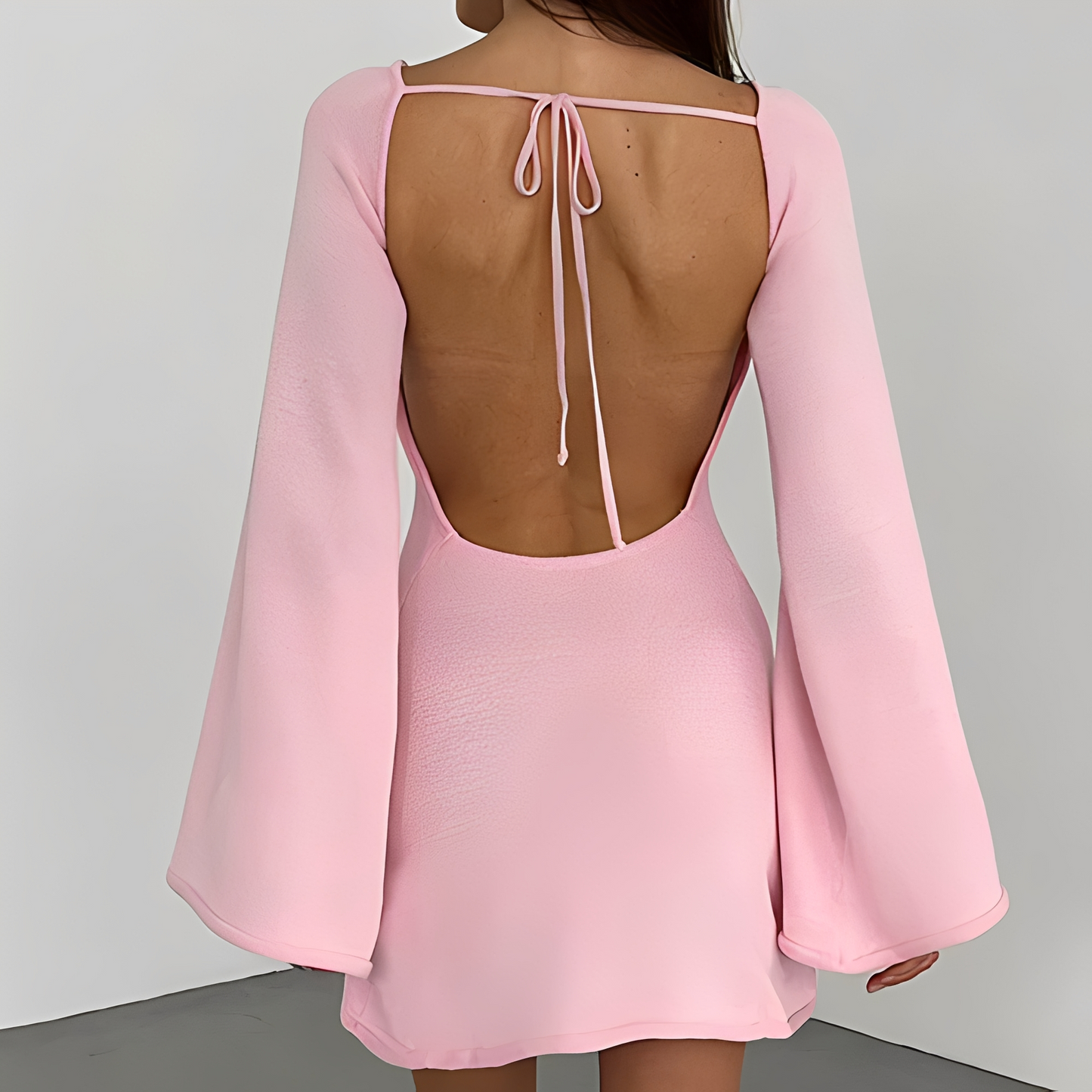 Aryana - Robe d'été chic à manches longues pour femme