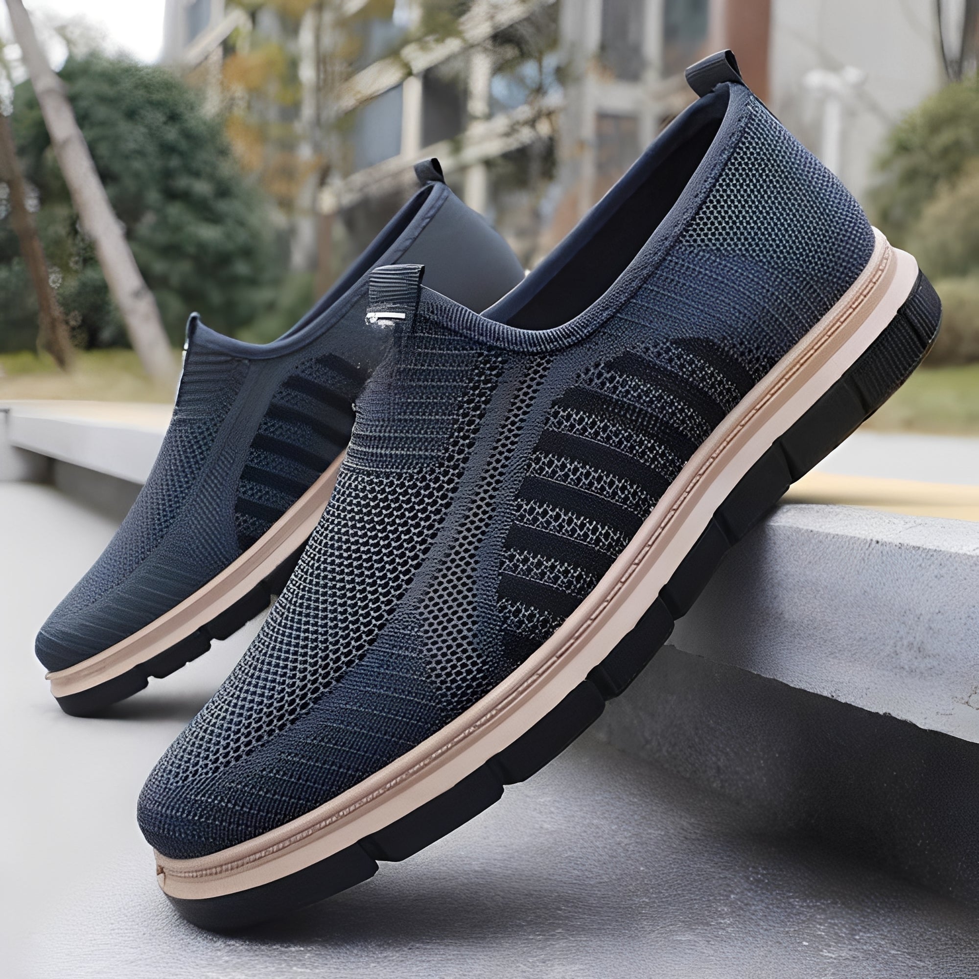 Henrick - Chaussures slip-on à la mode pour homme