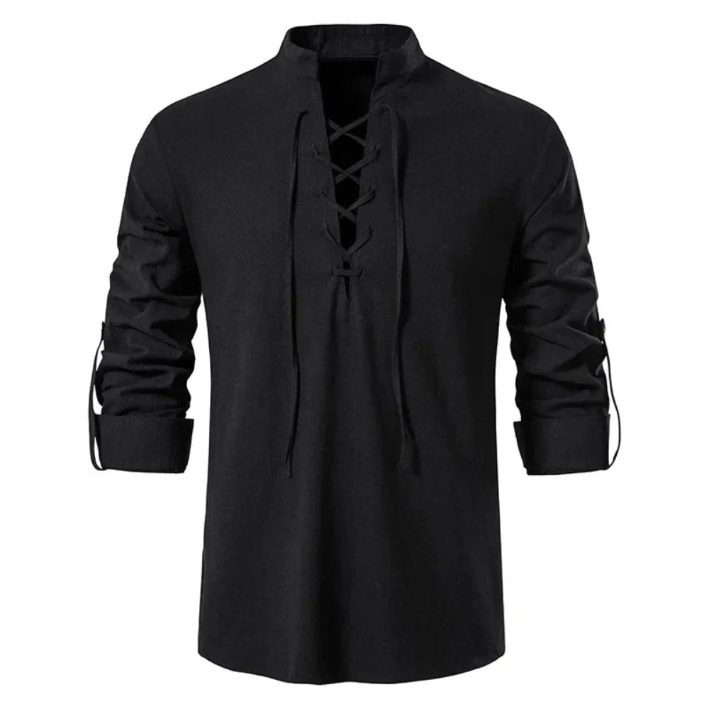 Oliver - Chemise à Manches Longues avec Détails en Corde