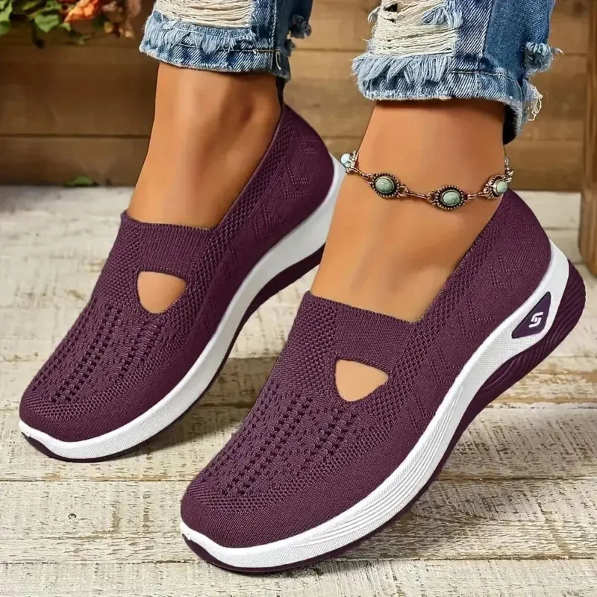 Madelline - Baskets pour femme avec talon