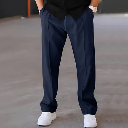 Fresniel - Pantalon ample et droit à la mode pour homme