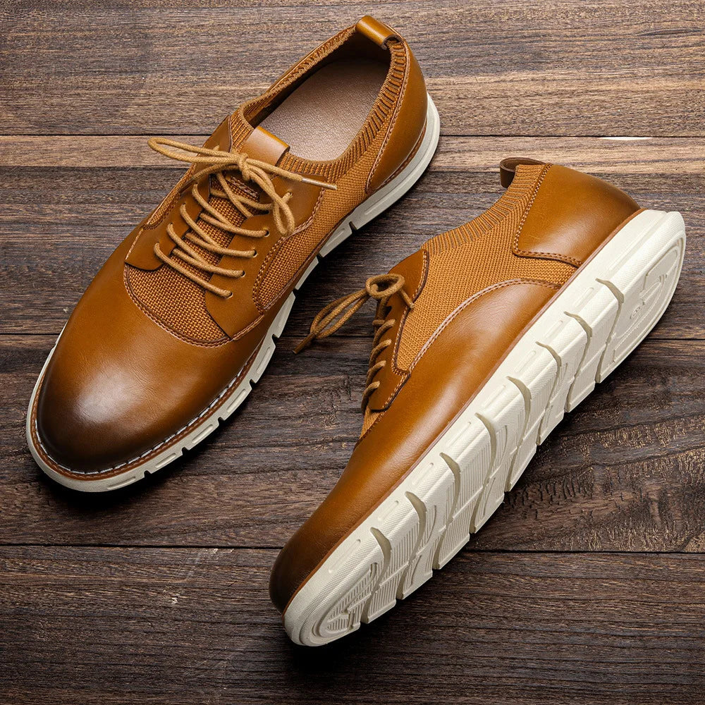 Silas - Chaussures à lacets avec semelle profilée
