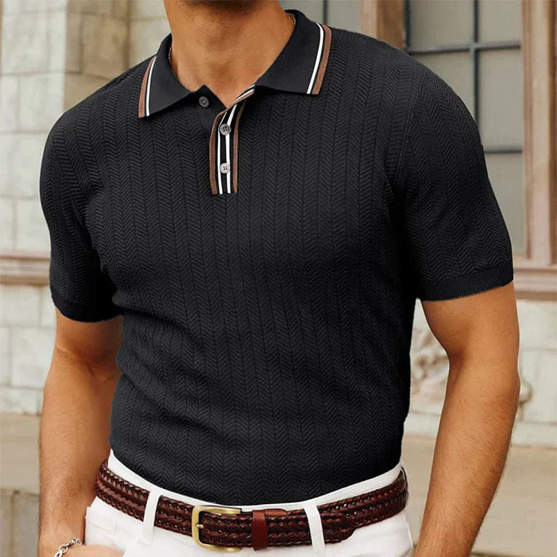 Elijah - Polo texturé
