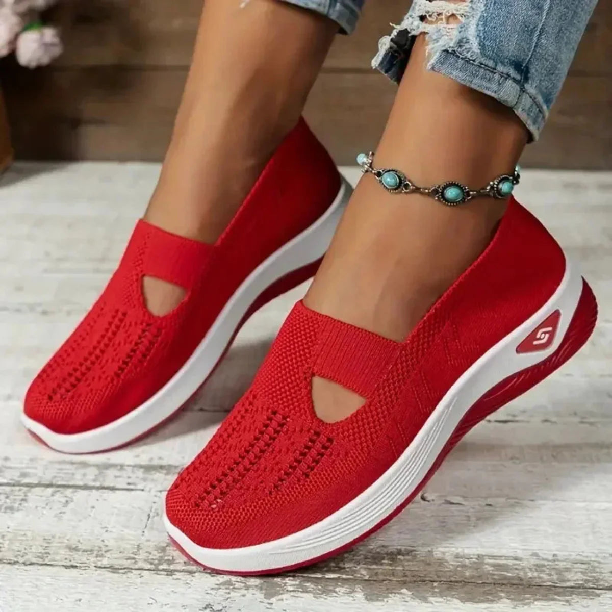 Madelline - Baskets pour femme avec talon