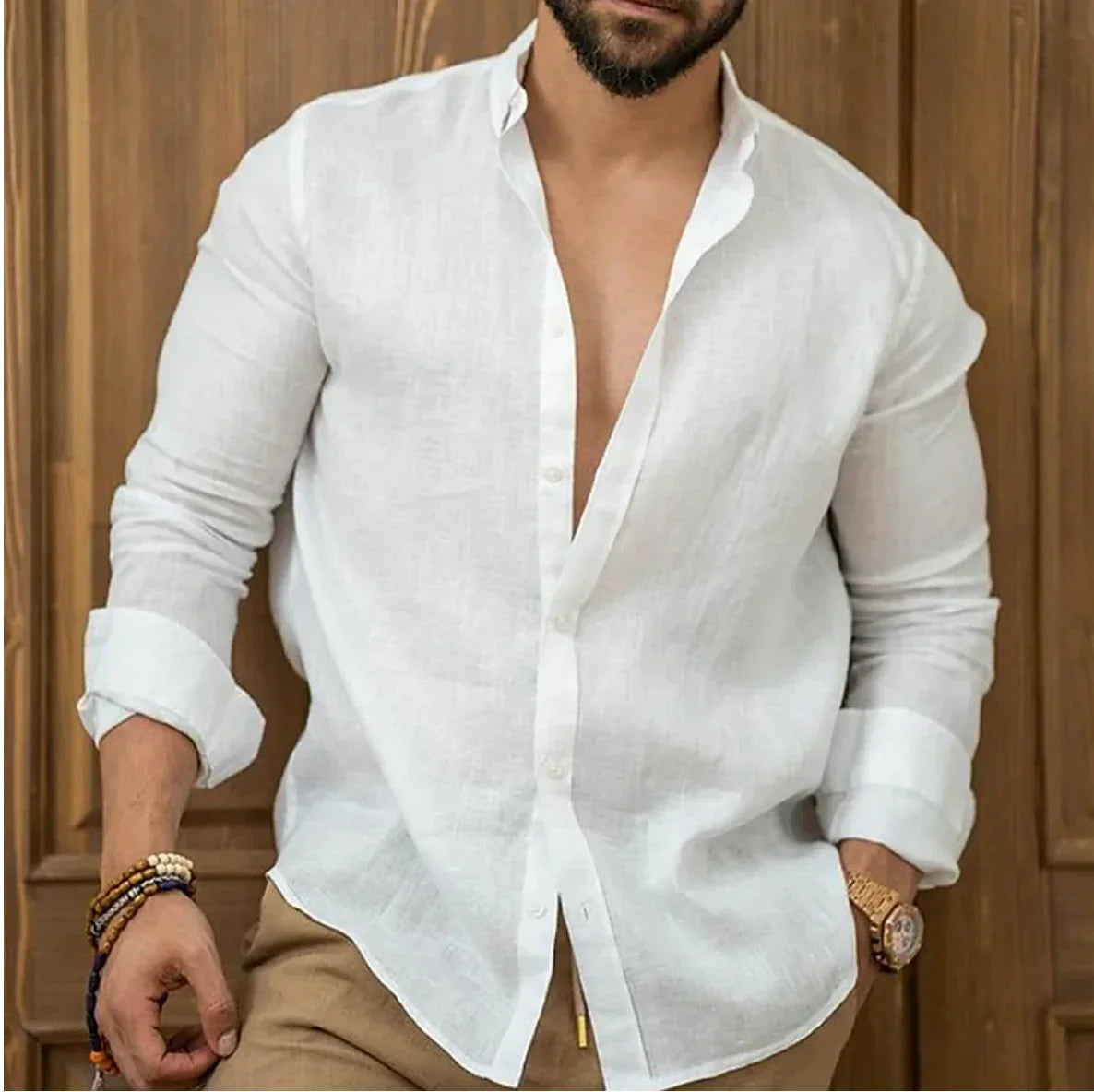 Ronnie – Camisa ligera y transpirable para hombre