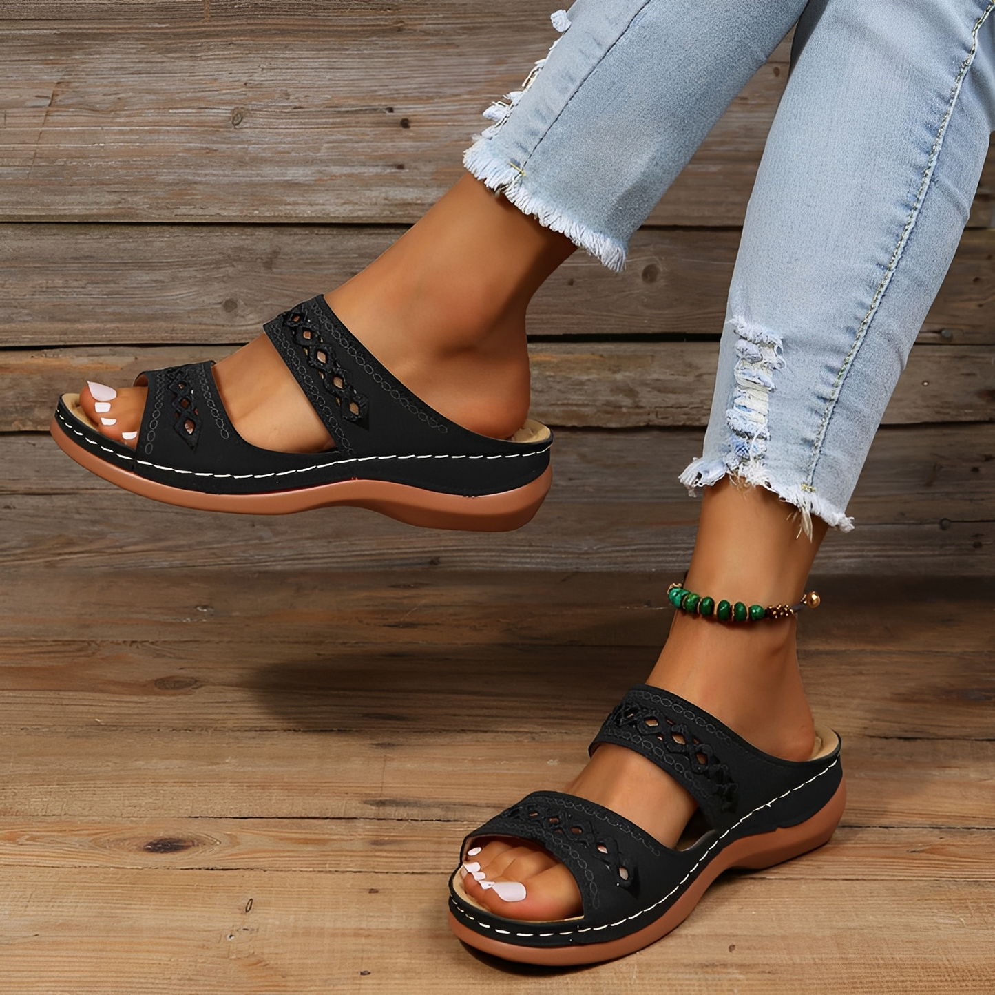 Alyssonia - Sandales d'été chic pour femmes