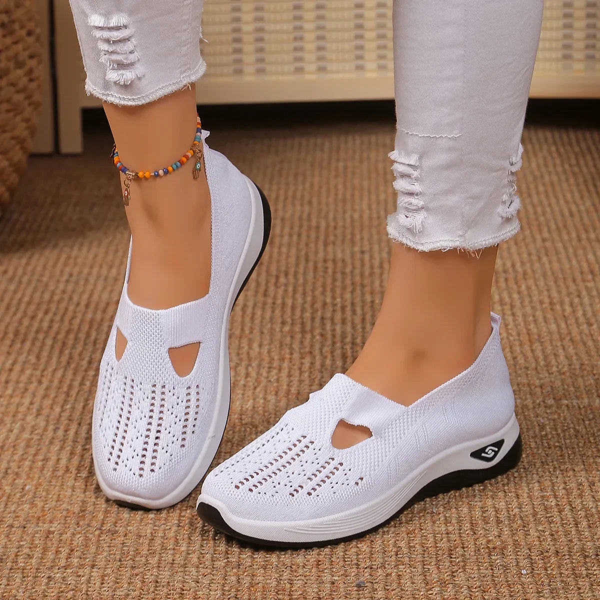 Madelline - Baskets pour femme avec talon