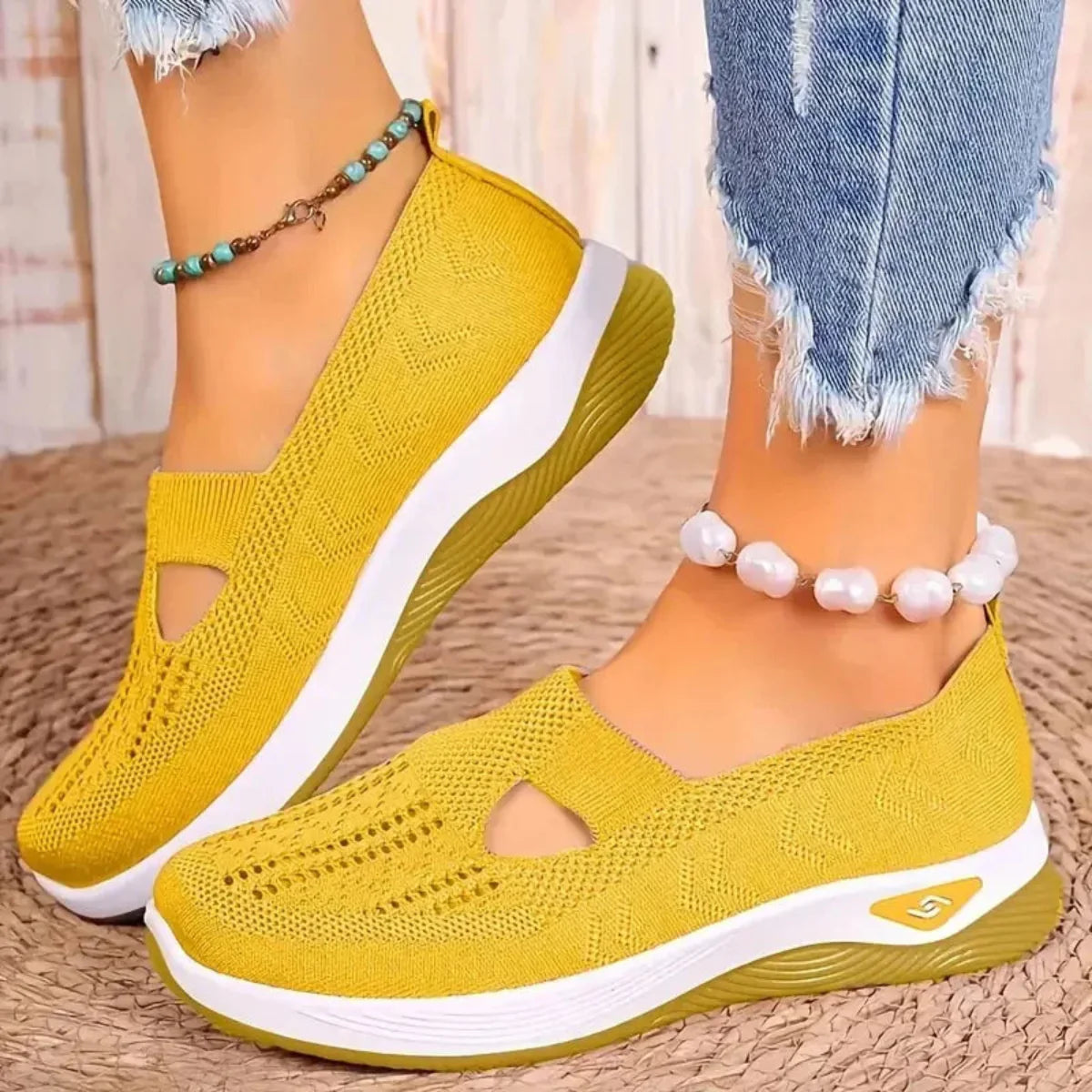 Madelline - Baskets pour femme avec talon