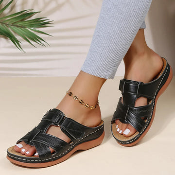 Amelia - Sandales Ouvertes pour Loisirs