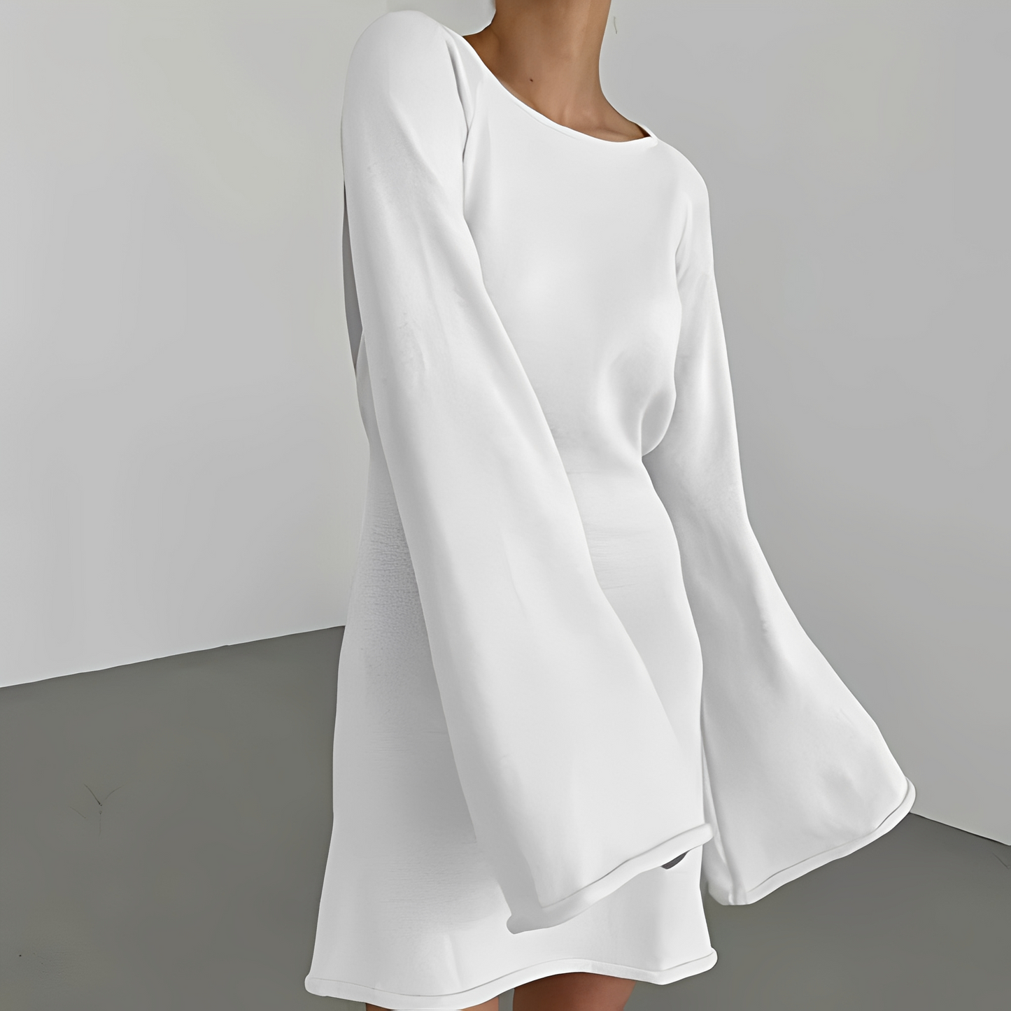 Aryana - Robe d'été chic à manches longues pour femme