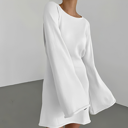 Aryana - Robe d'été chic à manches longues pour femme