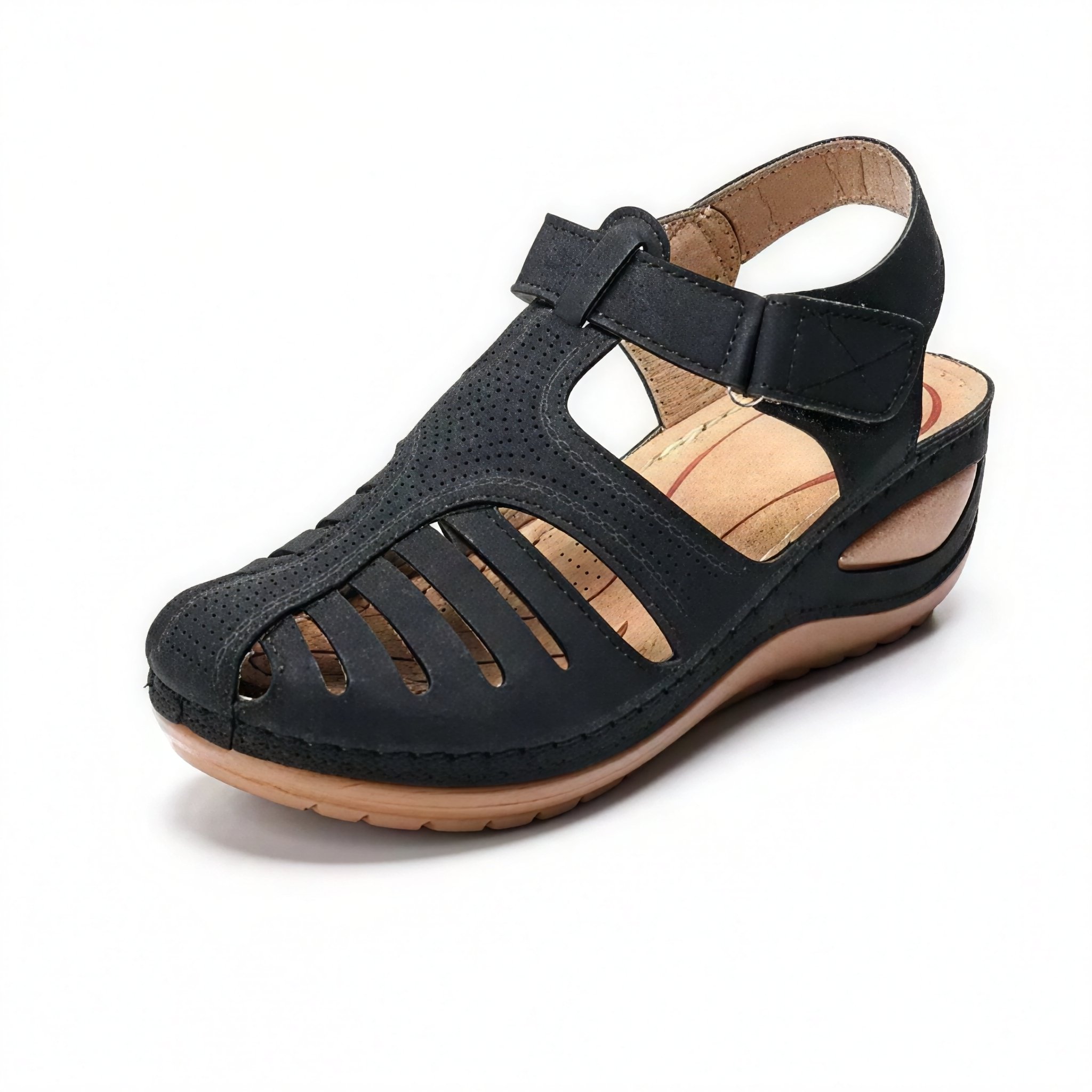 Nova - Sandales avec fermeture velcro