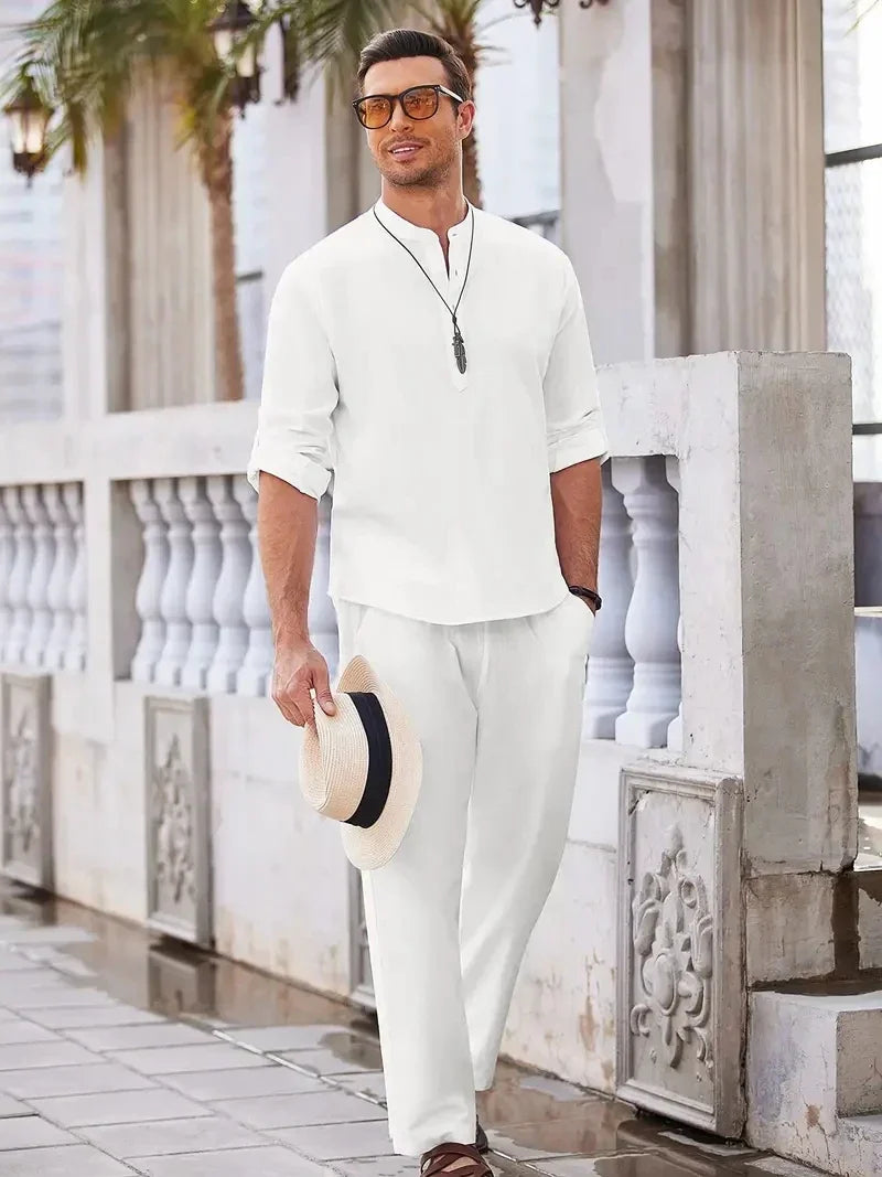 Elias - Ensemble de vêtements avec col