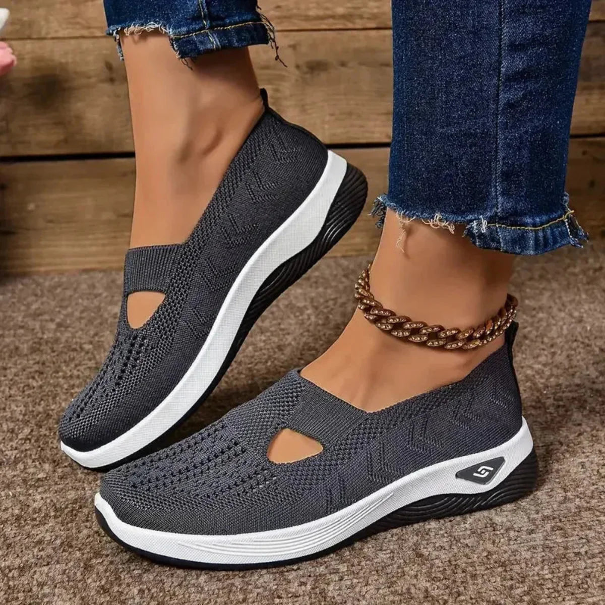 Madelline - Baskets pour femme avec talon