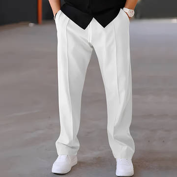 Fresniel - Pantalon ample et droit à la mode pour homme