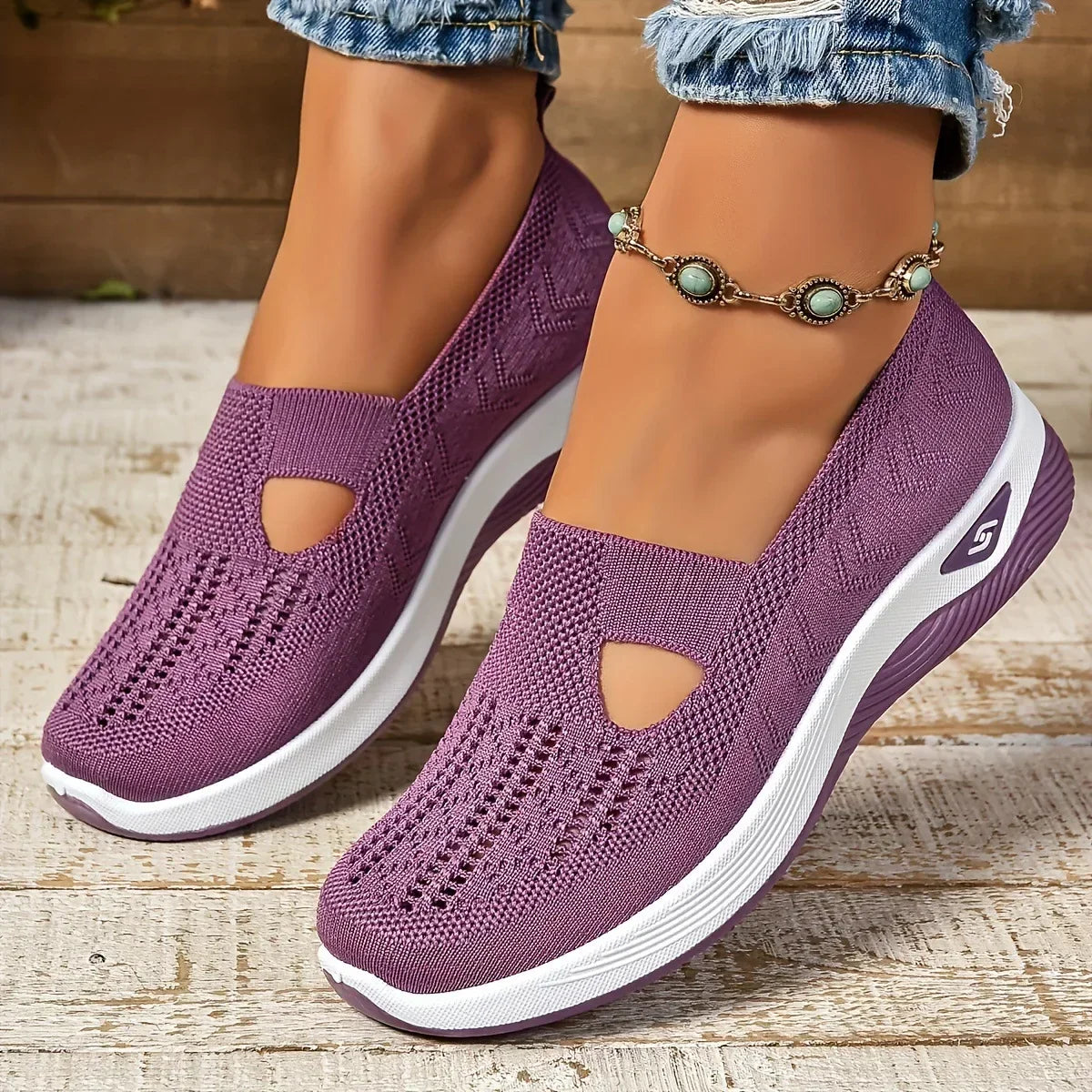 Madelline - Baskets pour femme avec talon