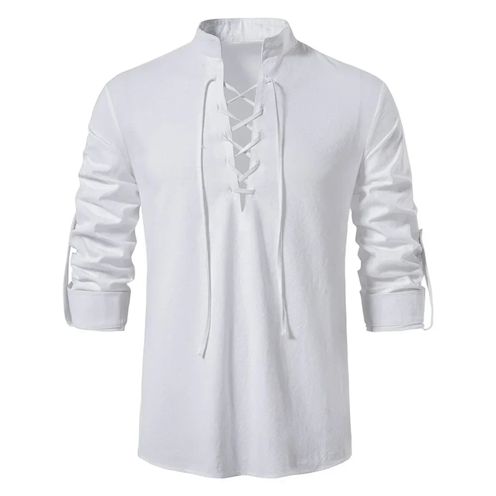 Oliver - Chemise à Manches Longues avec Détails en Corde