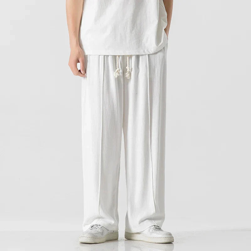 Ezra - Pantalon avec taille élastique