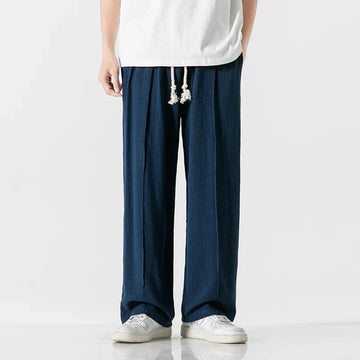 Ezra - Pantalon avec taille élastique