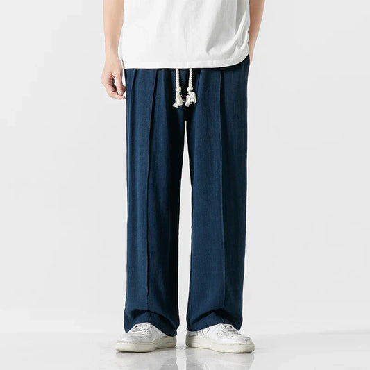 Ezra - Pantalon avec taille élastique