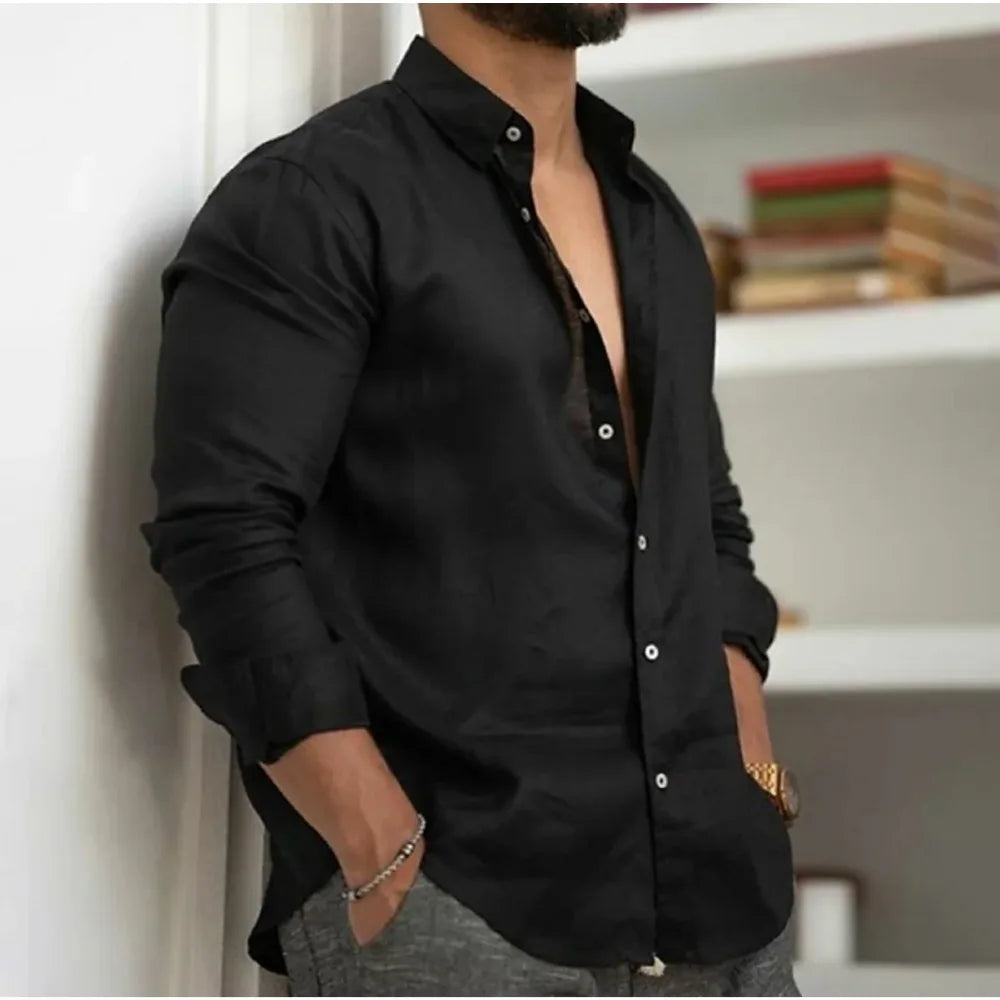 Ronnie – Camisa ligera y transpirable para hombre