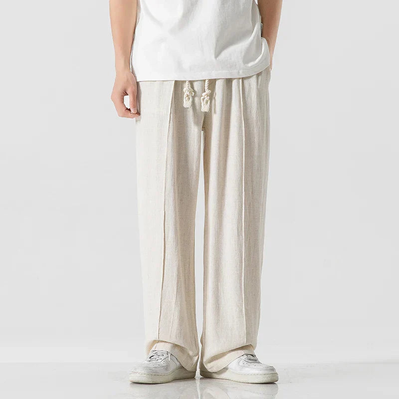 Ezra - Pantalon avec taille élastique