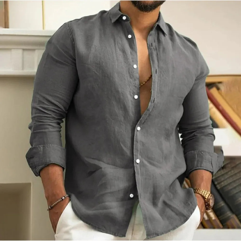 Ronnie – Camisa ligera y transpirable para hombre