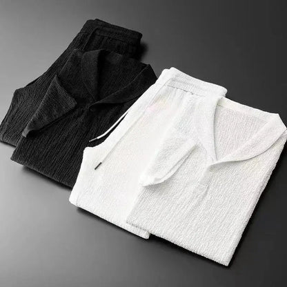 Luca - haut à manches courtes avec pantalon et taille élastique