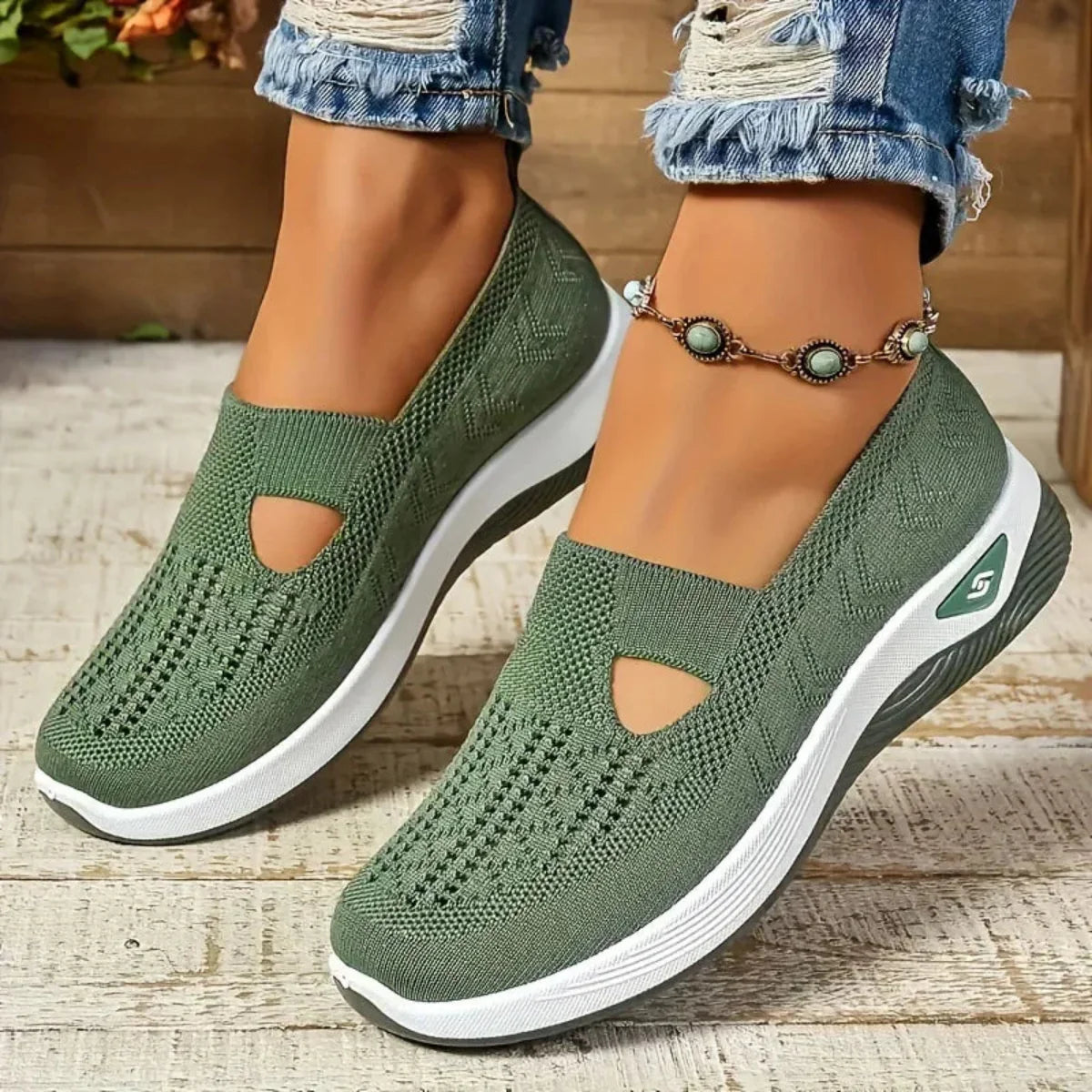 Madelline - Baskets pour femme avec talon