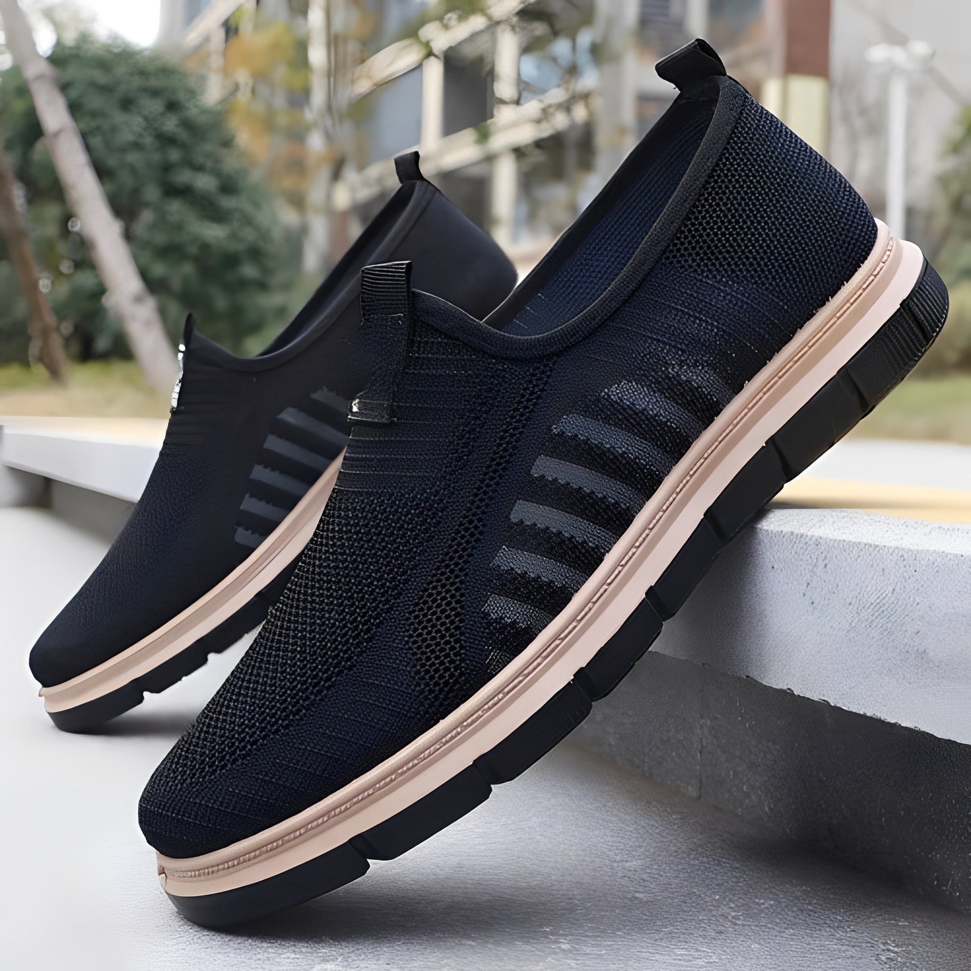 Henrick - Chaussures slip-on à la mode pour homme