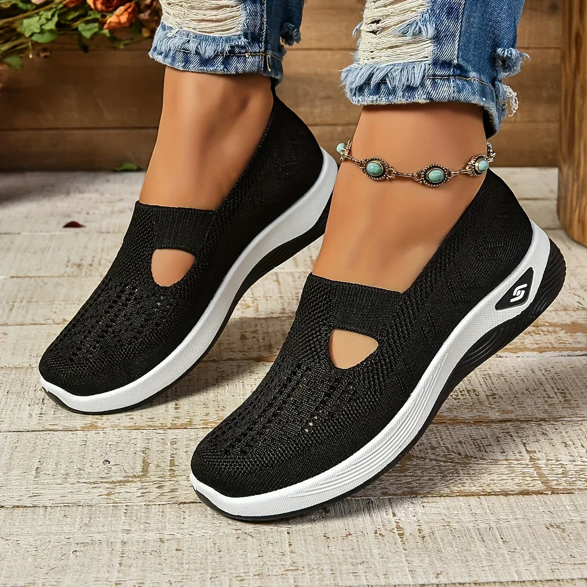 Madelline - Baskets pour femme avec talon